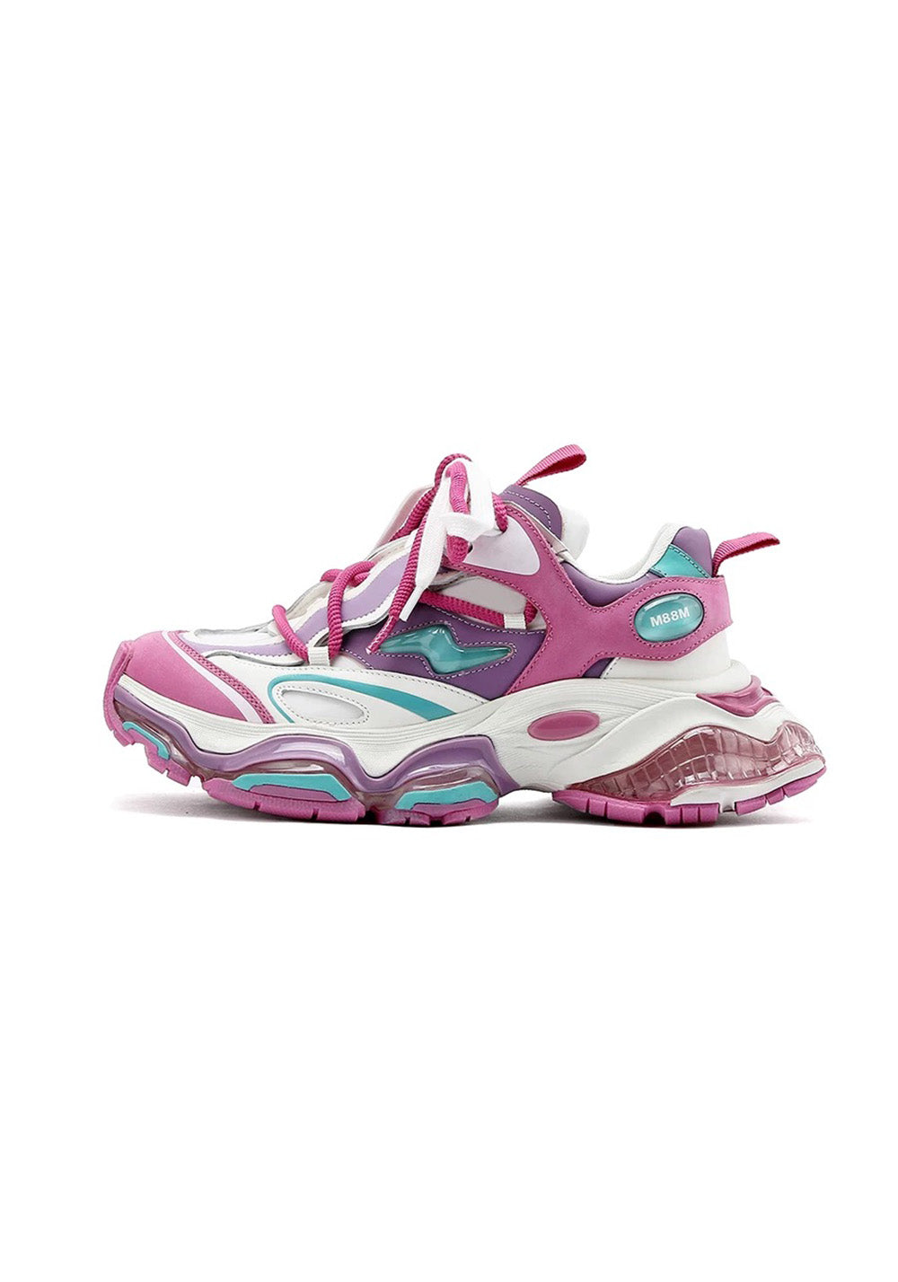 M88M丨Haoyue Retro Dad Shoes - Dusty Pink - PSYLOS 1, M88M丨Haoyue Retro Dad Shoes - Dusty Pink, Chunky Sneakers, M88M, PSYLOS 1